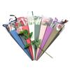 10Pcs Single Rose Bouquet Wrapping Paper Plastic Triangular Box  for Flowers Valentine's Day