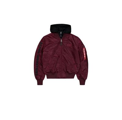 Куртка Alpha Industries MA-1 Куртка-бомбер с вышивкой на рукавах D-Tec