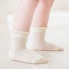 4Pairs Cotton Baby Ruffle Socks Non-slip Toddle Short Socks Sweet Kids Mesh Tube Socks  Princess