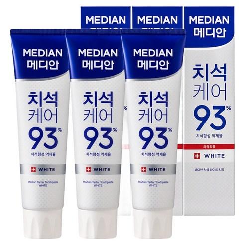 Median Зубная паста Median Tartar Care 93% (белый) - 120 г х 3