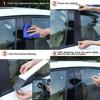 6Pcs Glossy Black Car Window Door Column B C Pillar Post Cover Trim For Fiat 500 2010 2011 2012 2013 2014-2020 Decor Stickers