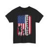 Biker BRRAAAP Dad American Flag Shirt, Biking Lovers Father's Day Dad Shirt