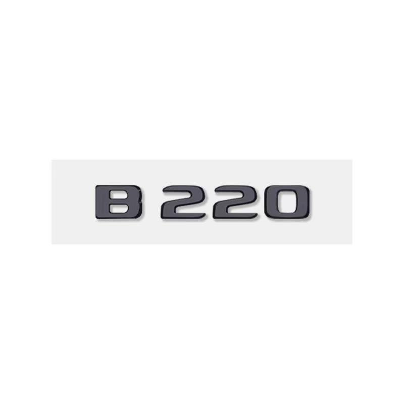 3D ABS B160 B180~B260 B280 Logo Badge Sticker Car Rear Trunk Emblem Decal Flat and stereoscopic two styles