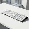 Durable Computer Keyboard Holder Clear Acrylic Tilted Keyboard Stand Desktop Keyboard Tray  School