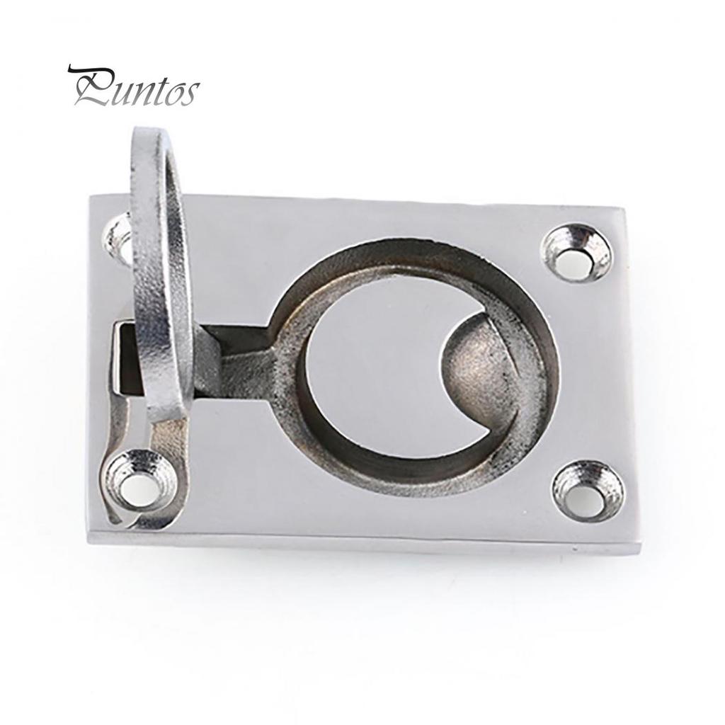 New Durable Stainless Steel Marine Boat Deck Hatch Flush Pull Lift Handle Ring