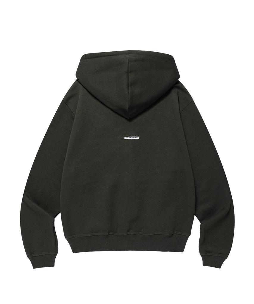 Худи на молнии Thevinylhouse Graphic Khaki