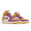 Air Jordan 1 Retro High OG University Gold and Light Bordeaux GS 575441-706