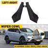 2 шт. Накладка-расширитель жабо стеклоочистителей, крышка крыла для Toyota RAV4 2013 2014 2015 2016 2017 2018 2019, автомобильные аксессуары