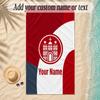 Beach TowelFC St. Pauli Custom Name Text Personalized Soft Towel for Beach Pool Indoor Home Decor Gift