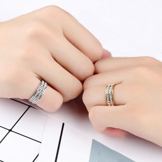 Здоровье Сжигание веса Потеря жира Стразы Похудение Магнитное кольцо Ювелирные изделия