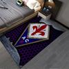 Fiorentina Logo Rug Design suitable as a non-slip mat for the living room or bedroom sofa