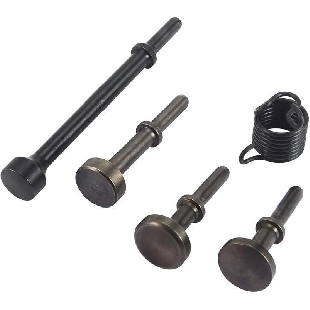 7 Pcs Great Heavy Duty Smoothing Pneumatic Air Rivet Hammer Tools Kit