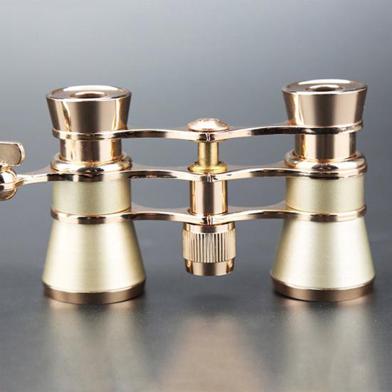 Портативные бинокулярные телескопы для взрослых и детей, ретро-телескоп большого радиуса действия с ручкой для наблюдения за птицами на концертах, футбольных матчах