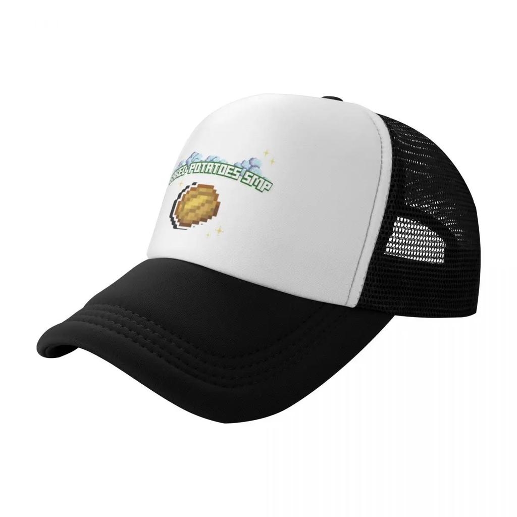 Transparent Baked Potato SMP SE 3 Logo 3 Baseball Cap beach hat party Hat Ball Cap Female Mens