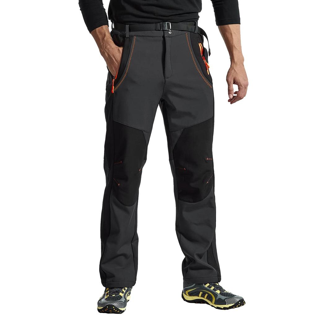 Альпинизм Открытый Длинные матовые холодные и спортивные рабочие брюки 02 L [YSENTO] Осенние/зимние брюки, мужские брюки, водонепроницаемые, подкладка, плотные, дышащие,