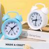1PC Bedroom Creative Cartoon Alarm Clock, Living Room Plastic Digital Clock Student Decoration Cute Desk Clock Shuangling Small Alarm Clock