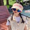 UV Protection Sun Hat with Sunglasses Baseball Cap Cartoon Children's Caps