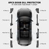 for Tesla Model Y Juniper 2025 2026 Front Rear Door Threshold Strip Guard Anti-dust Pads Door Sill Protective Cover Accessories