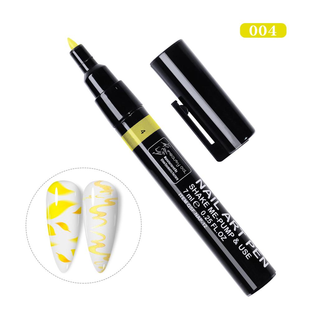 Инструменты для дизайна ногтей 3D-ручка для рисования, ручка для рисования ногтей, ручка для маникюра своими руками, лак для ногтей