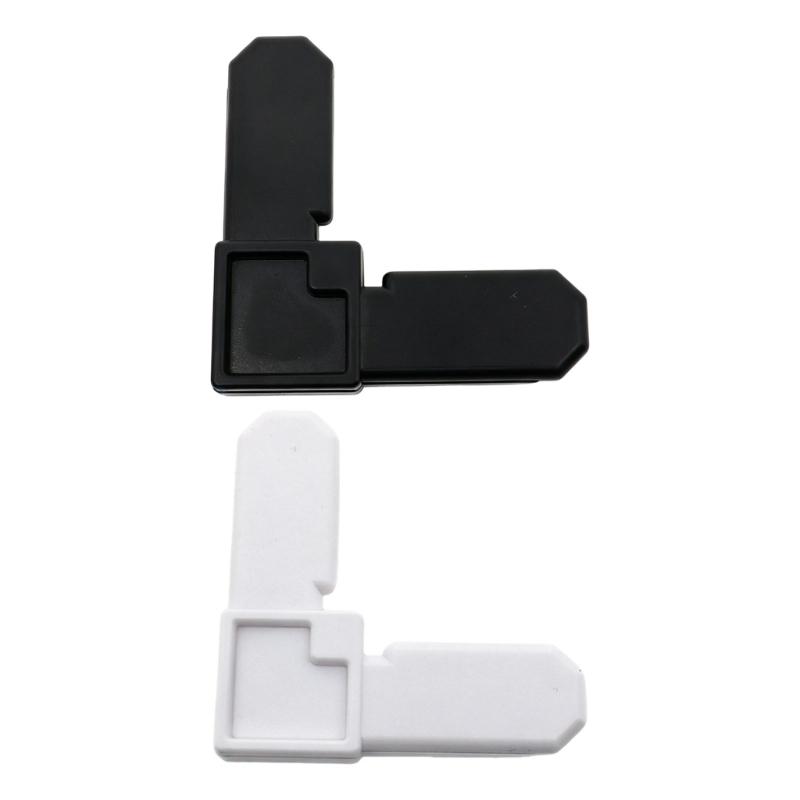 5/16x3/4Inch L Type Window Screen Frame Corner Connector Plastic Screen Corner Brackets For Home Renovation Enduring