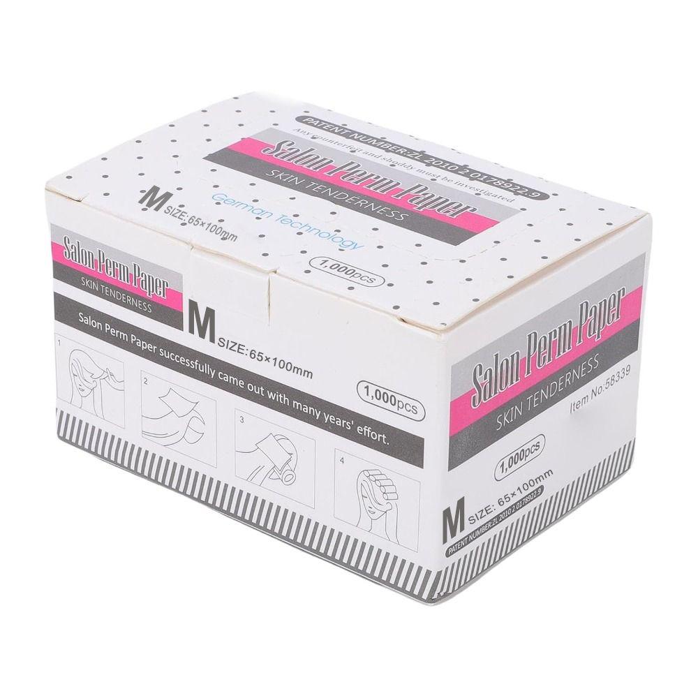 1000pcs Breathable Hair End Papers Ultra Thin Hair Styling Paper Hair Perm Paper Hair Styling