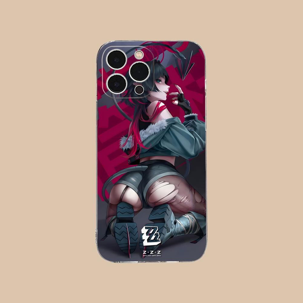 ZZZ Чехол для телефона Jane Doe для iPhone 17 16 15 14 13 12 11 X XR XS Air Pro Max Plus Mini Мягкий ТПУ Прозрачный Чехол