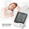 ADM HTC-1 Large LCD Digital Indoor Hygrometer Room Thermometer with Alarm Clock