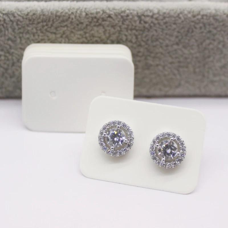 100pcs Multi Size Display Earring Cards, Earrings, Earring Packaging Label Cards