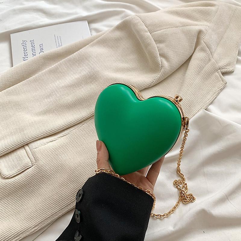 Women's Heart-shaped Crossbody Bag Stylish And Casual For Daily Use