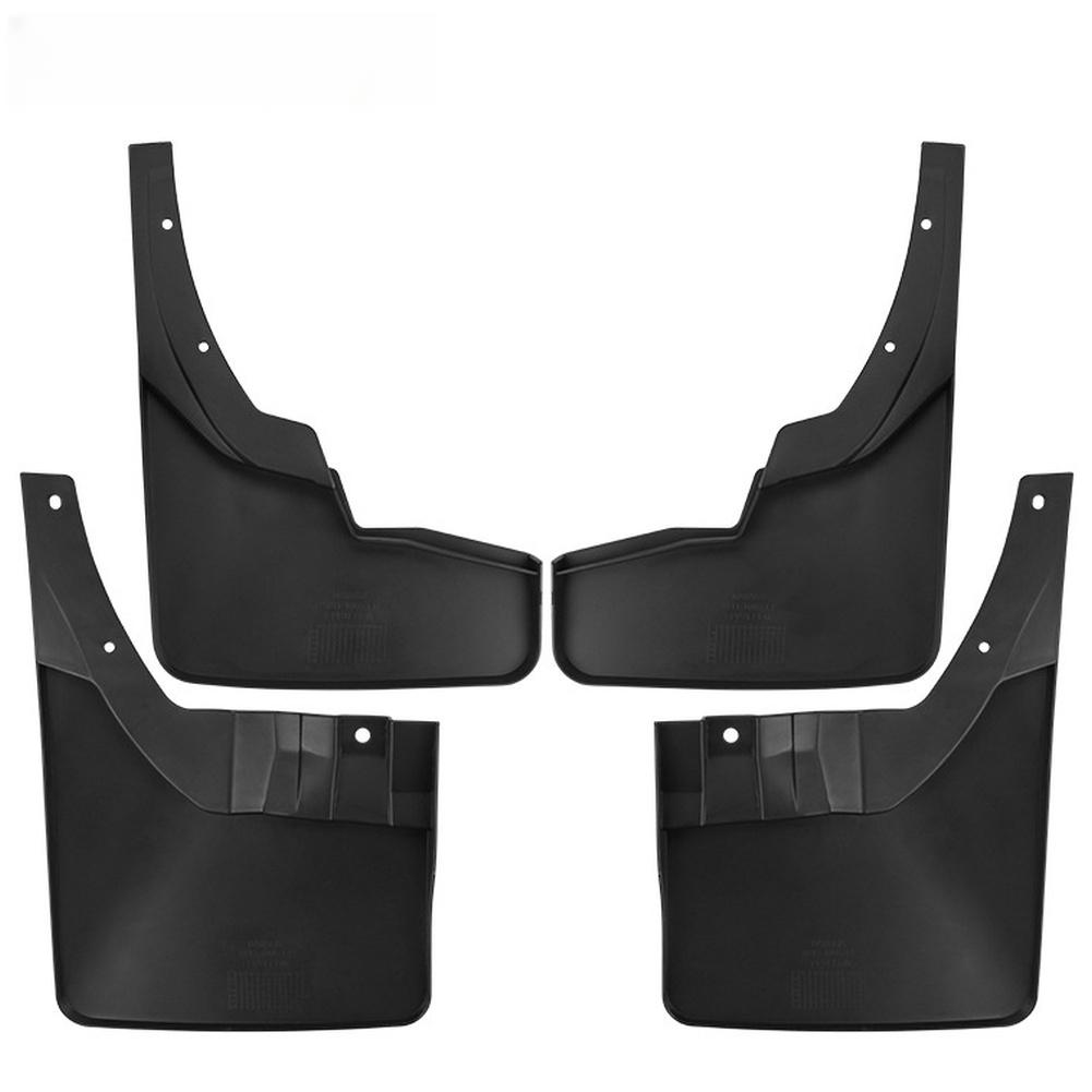 For NISSAN Navara 2016-2026 Front Rear Mud Flaps Mudguards Fender Guards for 400x275mm 380x270mm Tires Black ABS