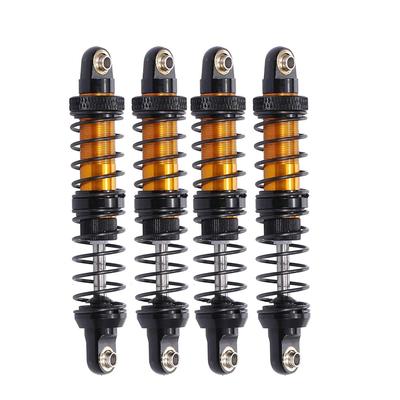 Xtahdge 4 Регулируемых Металлических Амортизатора 70 мм для Масштаба 1/10 Tamiya CC01 RC Гусеничный Внедорожник