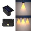 Waterproof Solar Garden Lights Easy Installation Solar Powered Lamps Stairs Wall Lamp  Outdoor