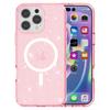 For iPhone 16 Pro Max Case Sparkly Glitter PC+TPU Phone Cover Compatible with MagSafe