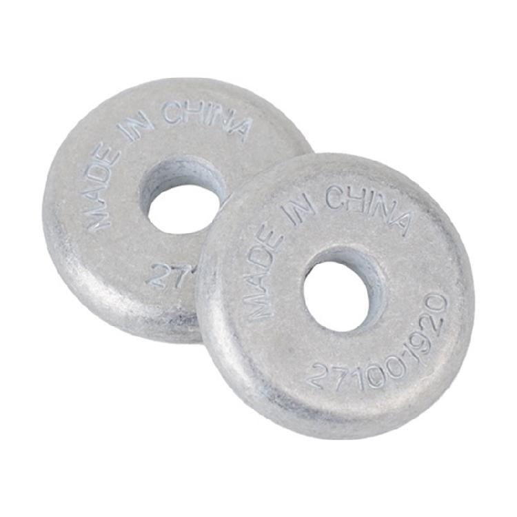 Zinc Anode Weight Block Electrolytic Anode Galvanized Anode Replaces 271001920 For RXT RXP