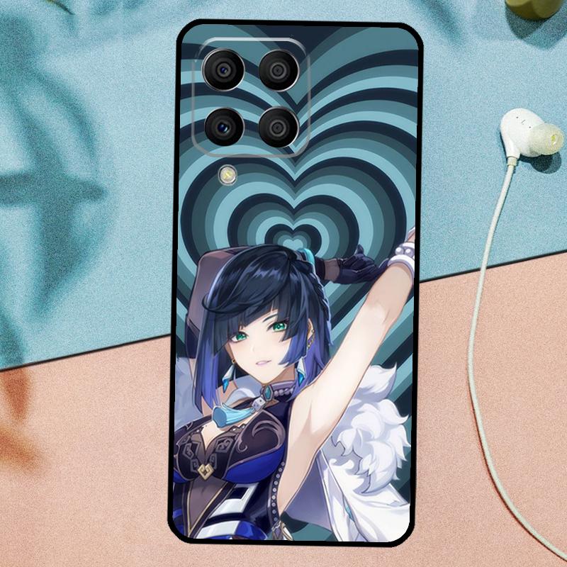 Yelan Genshin Impact Для Samsung Galaxy M21 M31 M11 M13 M33 M53 M16 M06 M12 M14 M15 M35 M55 M34 M54 M32 M52 Чехол