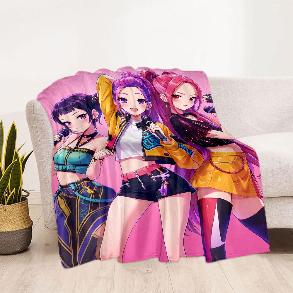 Colorful Friends Party Blanket Durable Comfort Suitable for Bedding Sofa Office All-Season Use Stylish Decor Gifts For Family Or Friends
