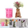 Abstract Human Vase Resin Molds Succulent Plant Flowerpot Silicone Mould Concrete Cement Gypsum Mold DIYs Craft Decors