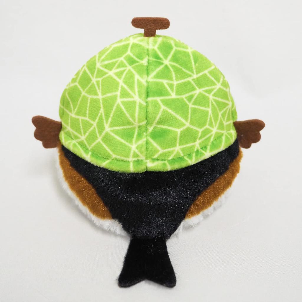 Sanei Boeki Оригинальная плюшевая игрушка Tori Dango Local Dango Melon Shimaenaga W9 x D8 x H7cm (Хоккайдо)