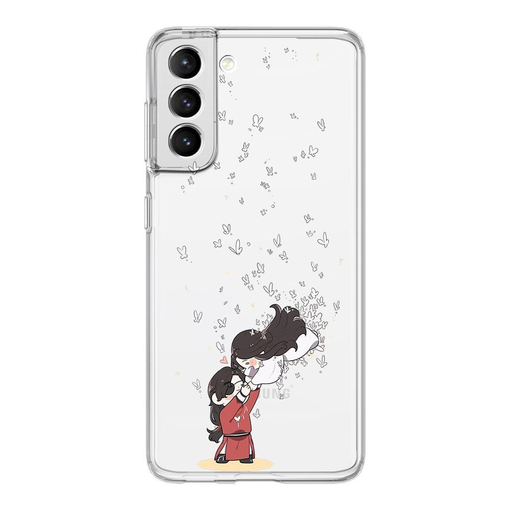 Чехол для телефона Heaven Official Blessing TGCF для Samsung Galaxy S23 S22 Ultra S20 S21 FE 5G S10 S10E S9 S8 Plus 4G, мягкий прозрачный чехол