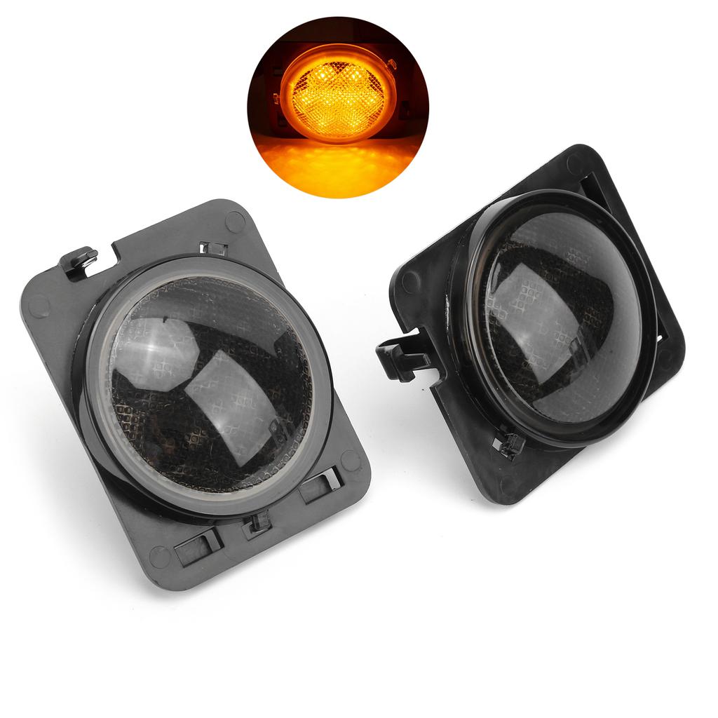 Светодиодный габаритный фонарь DC 12V с дымчатым рассеивателем, замена для Jeep Wrangler JK JKU 2007–2018