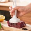 Automatic Rebound Meat Tenderizer Needle Stainless Steel Needle Point Meat Softener Turkey