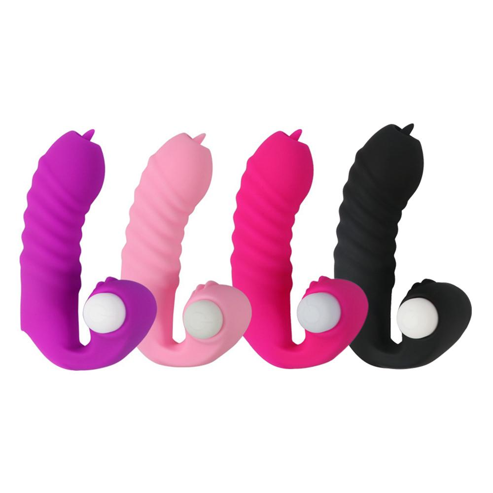 Чехол на палец, вибратор, массажер для лизания языка, секс-игрушки для женщин, точка G, оргазм, клитор, стимуляция пары, флирт, мастурбатор
