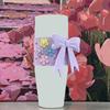 Силиконовый чехол для стакана объемом 40 унций, набор для самостоятельного изготовления бантов и цветочных подвесок, нескользящий защитный чехол, который можно мыть в посудомоечной машине, подарок для любителей стаканов