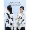 Chest cat bag New chest pet bag Dog backpack Going out carrying bag Small and medium dog riding