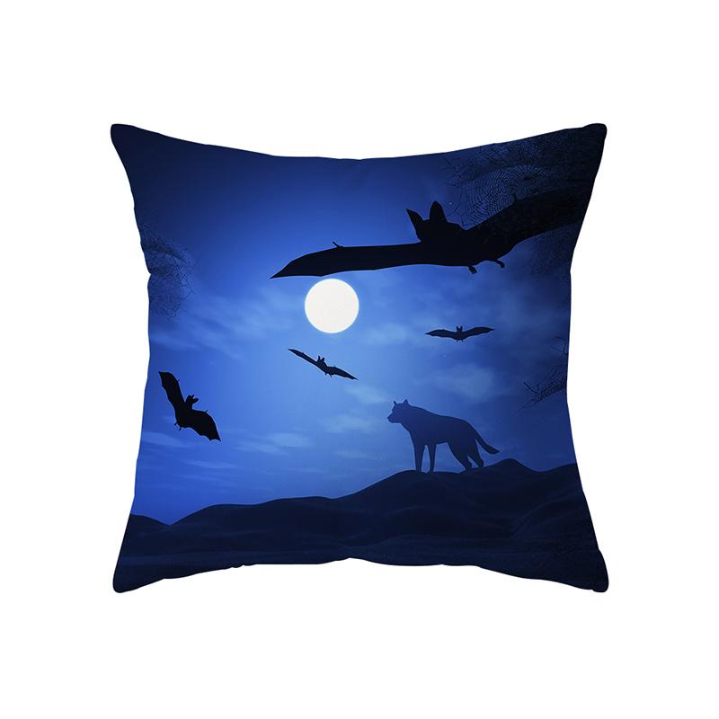 Тыквенный алфавит на тему Хэллоуина Подушка Чехол для дивана Подушка для праздника Подарок Украшение для вечеринки Домашний декор