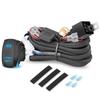 LED Light Bar Wiring Harness Kit 16 AWG / 18 AWG Universal LED Wiring Harness 12V 40A Relay On Off Rocker Switch Wiring Harnes