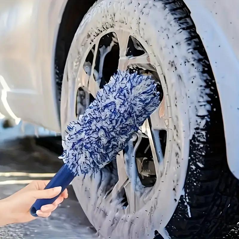 Car Wheel Brush Auto Tire Cleaning Scrubber Vehicle Wash Tool Car Maintenance