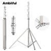 Пневматическая стойка для освещения Ambitful AS-400 PRO из нержавеющей стали для фото- и видеосъемки