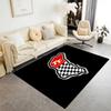 Isle Man Tt Course Map Floor Mat Suitable for Hallway Dining Room Bedrooms Balcony Anti-slip Rug Decorate Offices Perfect Birthday/Christmas Gift Idea