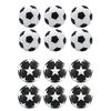 6 шт., 32 мм, настольный футбол, настольный футбол, футбол, футбольный автомат, аксессуары, замена, черный и белый мяч, детская игра в помещении